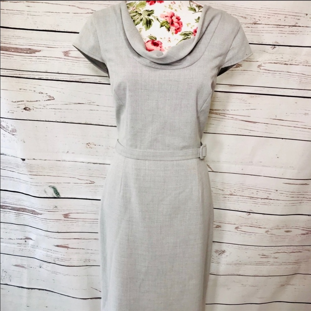 Calvin Klein grey pinup dress size 10